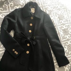 Women’s lightweight black winter coat by Tulle